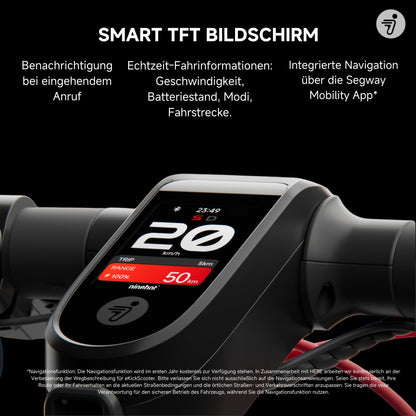 Segway-Ninebot F3 D E-Scooter mit Straßenzulassung 70 km