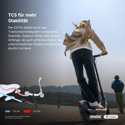 Segway-Ninebot E2 Pro D E-Scooter 35 km Reichweite