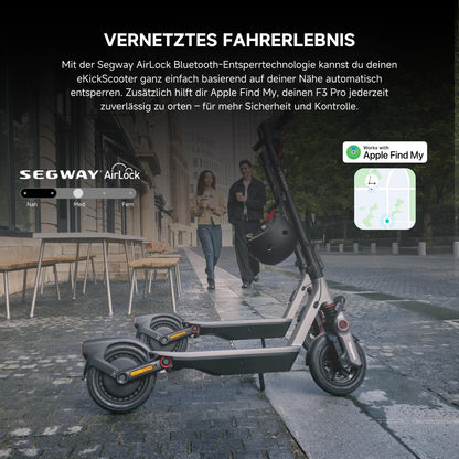 Segway-Ninebot F3 D E-Scooter mit Straßenzulassung 70 km