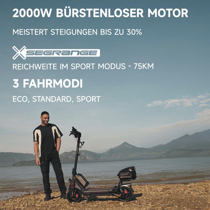 Segway-Ninebot MAX G3 D E-Scooter mit Straßenzulassung 80 km